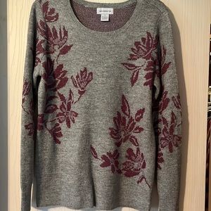 Liz Claiborne Grey Heather Sweater